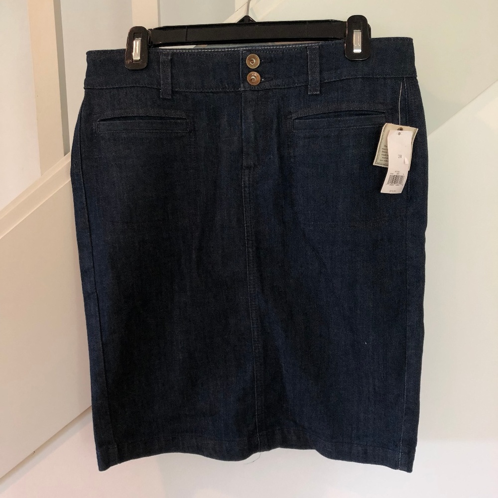 Banana Republic Denim Pencil Skirt